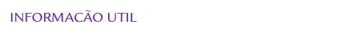 Informação do SENTIDO FINANCEIRO